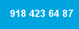 918 423 64 87 918 423 64 87
